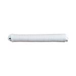5640625 Clothesline, 100 ft L, 3/16 in, 14 lb Working Load, Plastic, White