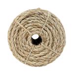 5301235 Rope, 50 ft L, 3/8 in, 54 lb Working Load, Sisal, Natural