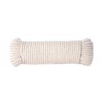 5620724 Clothesline Rope, 50 ft L, Cotton, Natural, 13 lb Working Load