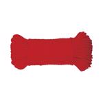 5550336 Paracord 550 Rope, 5/32 in Dia, 100 ft L, 55 lb Working Load, Red