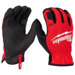 48-22-8712 Work Gloves, Men's, L, 7.63 to 7.86 in L, Reinforced Thumb, Elastic Cuff, Synthetic Leather
