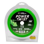 17852 Trimmer Line, 0.08 in Dia, 280 ft L, Nylon, Green