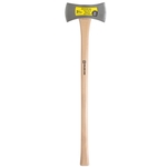 32480 Crown Axe, Double Bit Head, 3.5 lb Head, Steel Head, Hickory Wood Handle