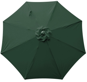 59598 Market Umbrella, 94.49 in H, 106.3 in W Canopy, 106.3 in L Canopy, Octagonal Canopy