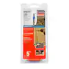 Strong-Drive SDWS SDWS22500DB-R12 Timber Screw, 5 in L, Washer Head, 6-Lobe Drive, Steel
