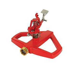 4981 Heavy-Duty Impact Sprinkler, 3/4 in Connection, 85 ft, 360 deg Nozzle Trajectory, Adjustable Nozzle, Metal