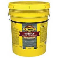 140.0001106.008 Semi Transparent Stain, Neutral Base, Acrylic Base, Liquid, 5 gal, Pail