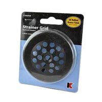 K5064VB Strainer Cover, Metal, Venetian Bronze, Black