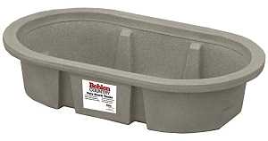 52110047GT Farm Stock Tank, Round, 50 gal Capacity, Polyurethane, Granite Tan