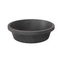 5600103 Feed Pan, 3 gal, Rubber, Black