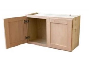 15 in. H X 30 in. W X 12 in. D Natural Wall Cabinet