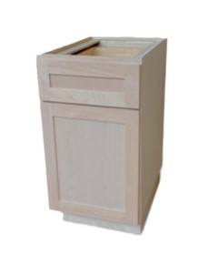 34.5 in. H X 18 in. W X 24 in. D Natural Base Cabinet with Drawer