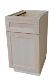 34.5 in. H X 24 in. W X 24 in. D Natural Base Cabinet with Drawer