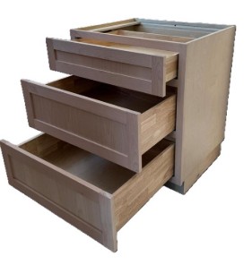 34.5 in. H X 36 in. W X 24 in. D Natural Base Cabinet with Drawer