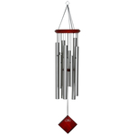 DCS30 Wind Chime, Orion, Silver/Wood, Bubinga