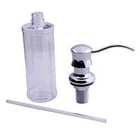 K612PC Soap Lotion Dispenser, 10 oz, Metal/Plastic, Polished Chrome