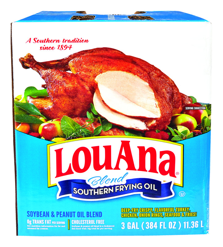 13152LOU Peanut Oil, Dark Yellow/Gold, 620 deg F Flash, 3 gal, Box