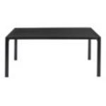 HTMS66LM Dining Table, Rectangle, Steel, Black