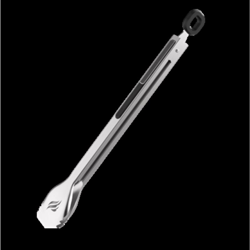 6073 Grill Turner/Tong, Stainless Steel Blade, Iron, Plastic Handle, Heat-Resistant Handle, 4.8 in OAL