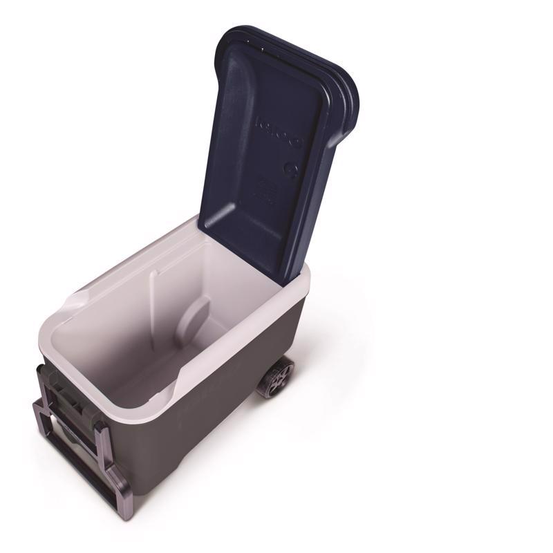 0034226 Roller Cooler, 40 qt Cooler, Polyurethane, Gray