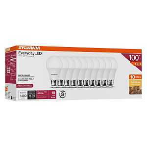 42134 Lamp, PAR30 Lamp, 100 W Equivalent, E26 Lamp Base, 2700 K Color Temp, 1400 Lumens, 10 Pack