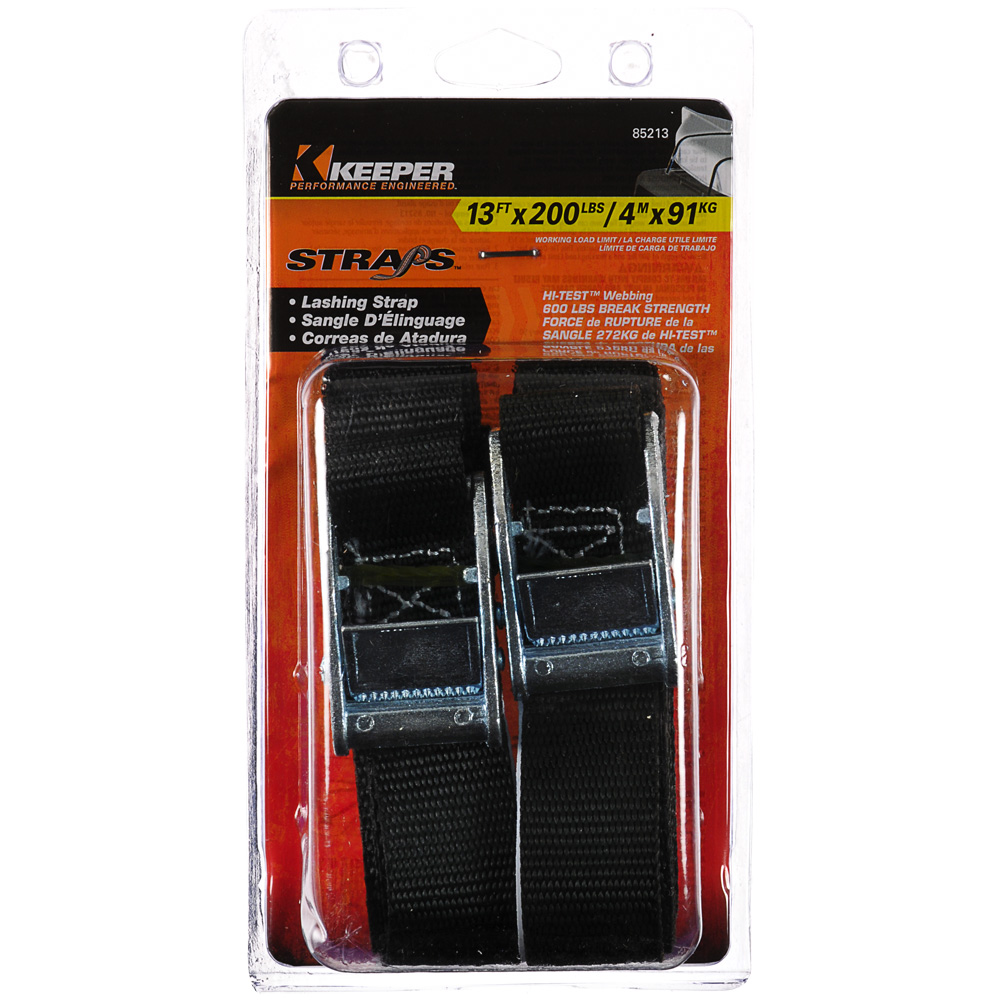 85213 Lashing Strap, Fully Adjustable, Red