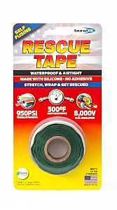 RT12012BGN Series Tape, 0.02 in Thick, 12 ft L, 1 in W, Green