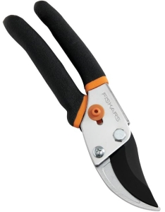 91095935J Bypass Pruner, 5/8 in Cutting Capacity, Steel Blade, Non-Slip Grip Handle