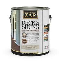 82513 Deck and Siding, Solid Color Coating, Tint Medium, Liquid, 1 gal, Can