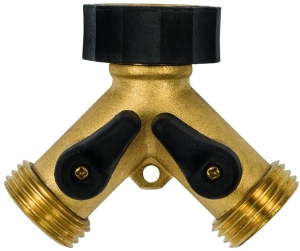 813004-1001 Two-Way Connector, MGHT, Brass, Bronze