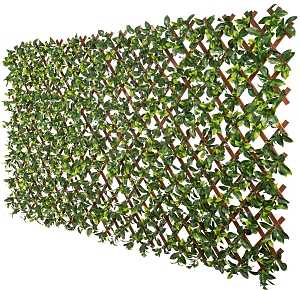 Naturae Decor TRP3672BR-4000 Expandable Trellis, 72 in W, 36 in H, PVC