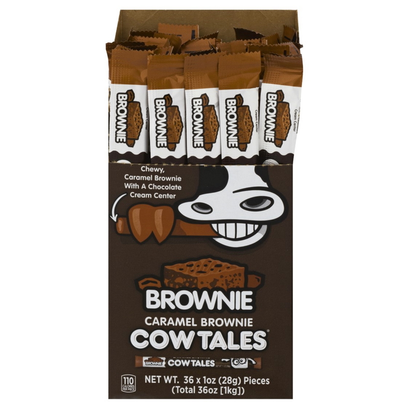 80102 Chewy Chocolate Brownie, Caramel, 1 oz