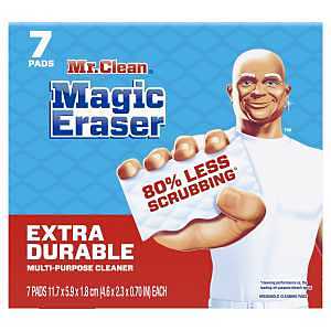 69517 Extra Durable Cleaning Pad with Durafoam, White
