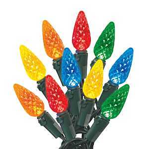 V40732-33 Light Spool, 120 V, 70-Lamp, Multi-Color, 20,000 hr Average Life, 48 ft L