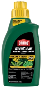 WeedClear 0204710 Concentrated Lawn Weed Killer, Liquid, 32 oz Bottle