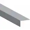 REG112GRY Drip Edge 1-1/2 in W, 1-1/2 in H, 10 ft L, Steel, 32 gauge, Style-A, Gray