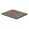 Enhance Naturals CB011212E2S01 Square-Edge Fascia Board, 12 ft L, 12 in W, 1 in T, Thermoplastic/Wood, Coastal Bluff
