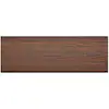 Enhance Naturals CC011212E2S01 Square-Edge Fascia Board, 12 ft L, 12 in W, 1 in T, Thermoplastic/Wood, Cinnamon Cove