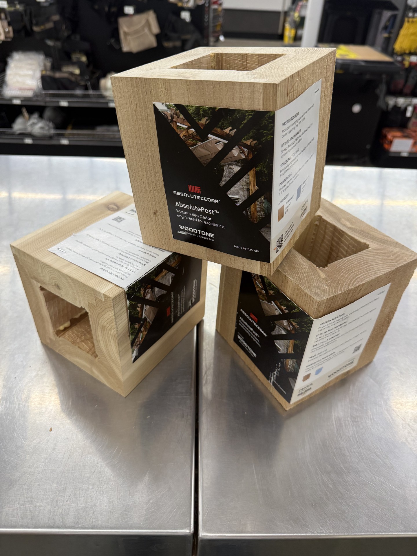 8 in x 8 in x 10 ft , Absolute Post Cedar Structural Column, Squared Edges, Kiln Dried