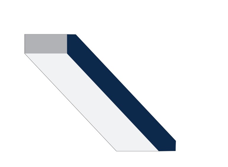 9/16" x 4-5/8" x 12' PFJ Crown Moulding