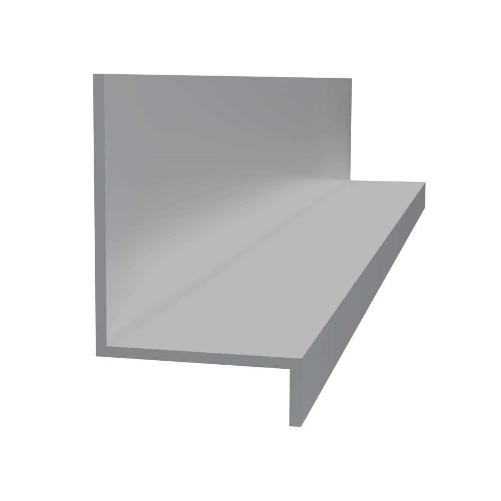 GTCT12BT10 PVC Base Trim, 10 ft Length, Gray