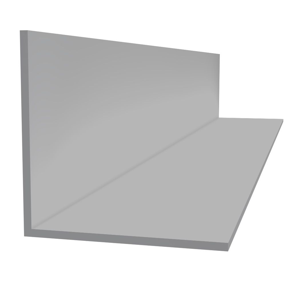GTCT12LOC10 PVC Large Outside Corner Trim, 2 in Width x 10 ft Length, Gray