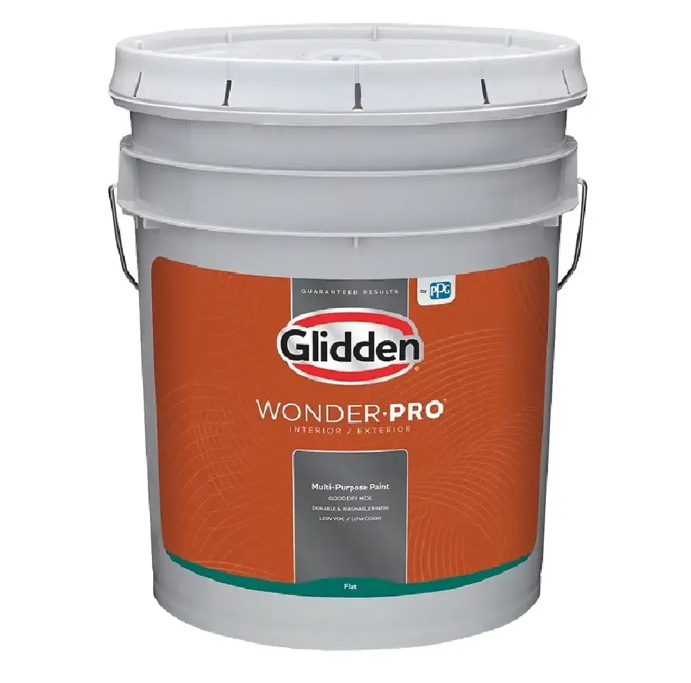 Wonder-Pro GLWP30DB/05 Paint, Ultra Deep Base, Flat Sheen, 5 gal, 400 sq-ft/gal Coverage Area