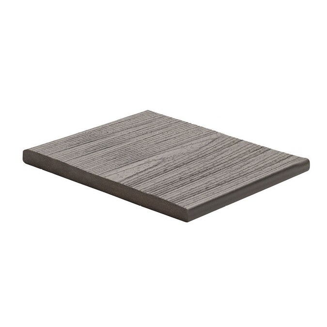 Transcend IM011212TS01 Fascia Deck Board, 12 ft L, 12 in W, 1 in T, Island Mist
