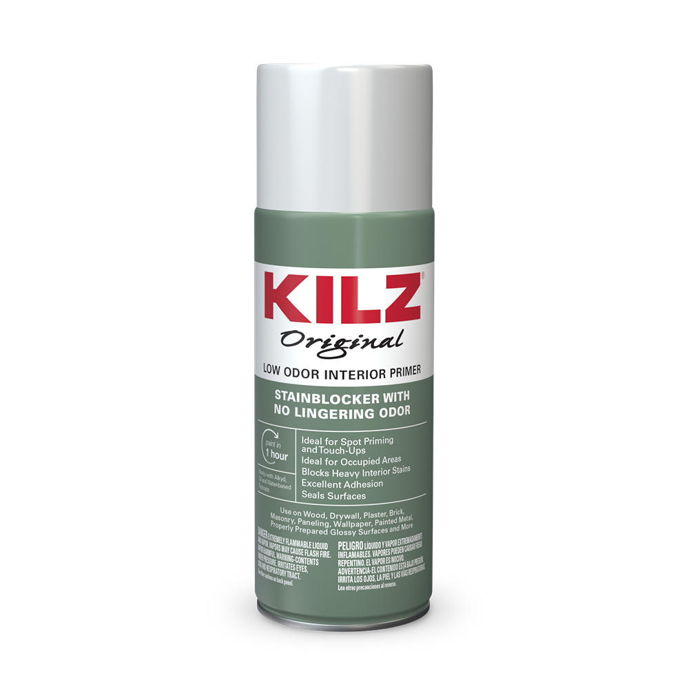 10090 KILZ Original Interior/Exterior Primer, Sealer, Stain & Odor Blocker, White, 5-Gallon, Oil Base