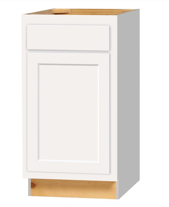 Base Cabinet, 18"X24", White