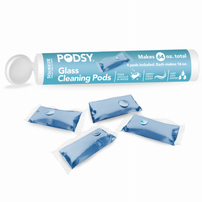 Glass Cleaning Refill Pods, 4-Ct.