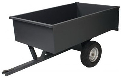 LC1700BM Dump Cart, Steel, 17-Cu. Ft., 1500-Lb. Capacity