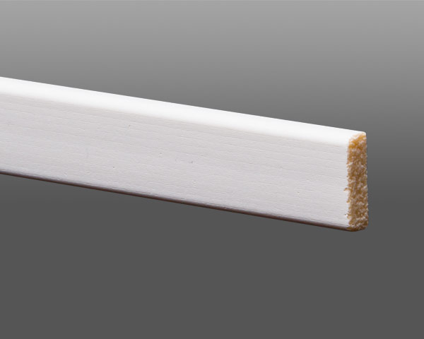 1/4" x 3/4" x 8' Polyurethane Moulding Crystal White 8610 SCRN