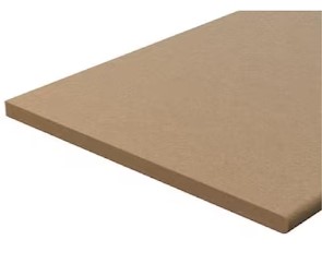 3/4 x15-1/4"x12' Bullnose Particle Shelving Board
